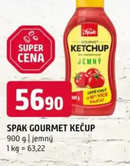 Terno Spak gourmet kečup nabídka