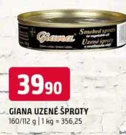 Terno Giana uzené šproty nabídka