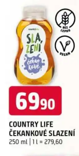 Terno Country life čekankové slazení nabídka