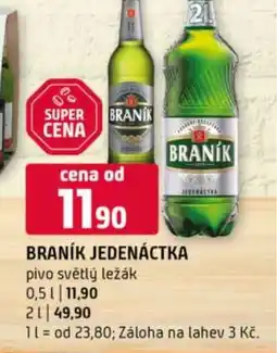Terno Braník jedenáctka nabídka