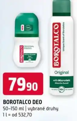 Terno Borotalco deo nabídka