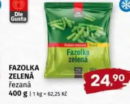 Terno Fazolka zelená řezaná nabídka