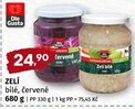 Terno Zelí bílé, červené nabídka