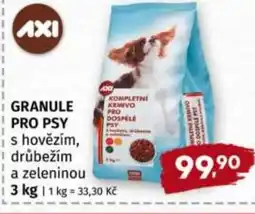 Terno Granule pro psy s hovězím, drůbežím a zeleninou nabídka