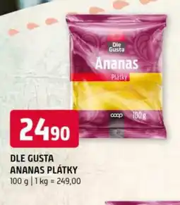 Terno Dle gusta ananas plátky nabídka