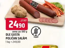 Terno Dle gusta poličan salam nabídka