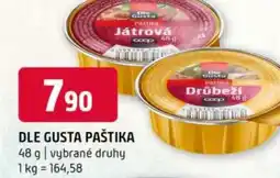 Terno Dle gusta paštika nabídka
