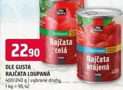 Terno Dle gusta rajčata loupaná nabídka