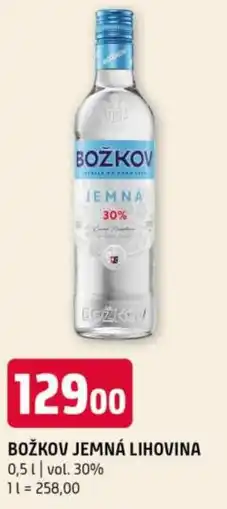 Terno Božkov jemná lihovina nabídka