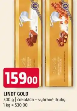 Terno Lindt gold nabídka