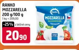 Terno Ranko mozzarella nabídka