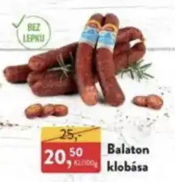 MP Krásno Balaton klobása nabídka