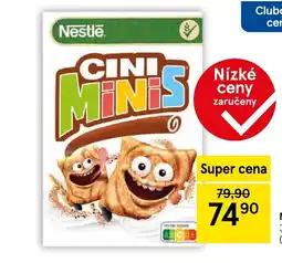 Tesco Nestlé Cereálie nabídka