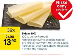 Tesco Eidam 30% nabídka