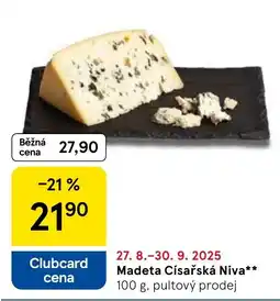 Tesco MADETA Císařská Niva nabídka