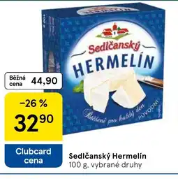 Tesco Sedlčanský Hermelín nabídka