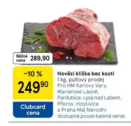 Tesco Hovězí kližka bez kosti nabídka