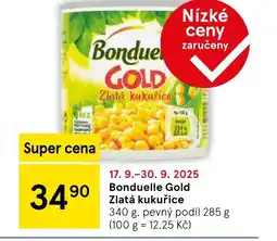 Tesco Bondue Gold Zlatá kukuřice nabídka