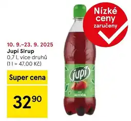 Tesco Jupí Sirup nabídka