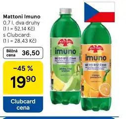 Tesco Mattoni Imuno nabídka
