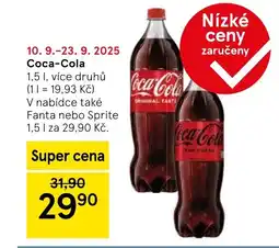 Tesco Coca-Cola nabídka