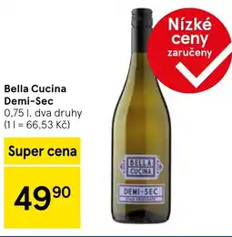 Tesco Bella Cucina Demi-Sec nabídka