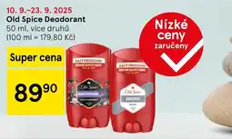 Tesco Old Spice Deodorant nabídka