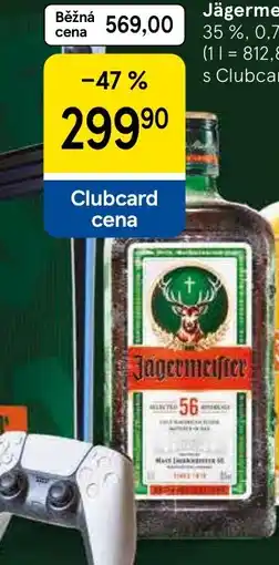 Tesco Jägermeister nabídka