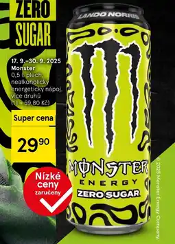 Tesco MONSTER nabídka