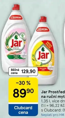 Tesco Jar Prostředek na ruční mytí nádobí nabídka