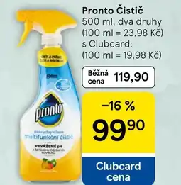 Tesco Pronto Čistič nabídka