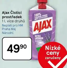 Tesco AJAX Čisticí prostředek nabídka