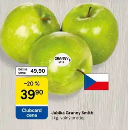 Tesco Jablka Granny Smith nabídka