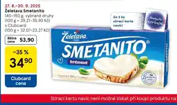Tesco Želetava Smetanito nabídka