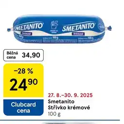 Tesco Smetanito Střívko krémové nabídka