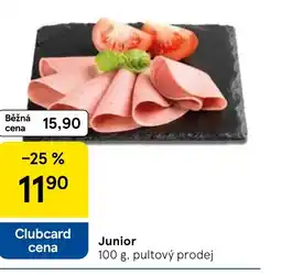Tesco Junior nabídka