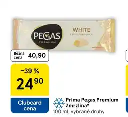 Tesco Prima Pegas Premium Zmrzlina nabídka