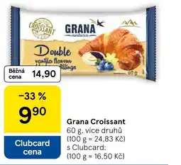 Tesco Grana Croissant nabídka