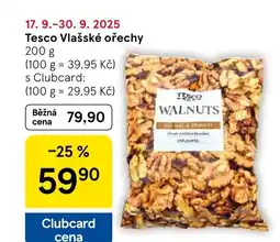 Tesco Tesco Vlašské ořechy nabídka
