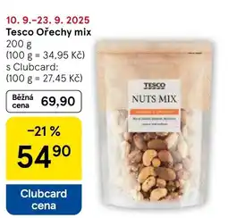 Tesco Tesco Ořechy mix nabídka