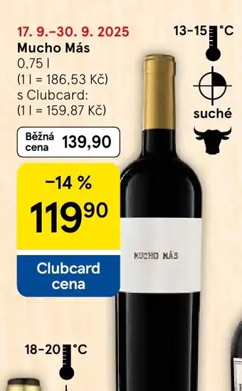 Tesco Mucho Más nabídka
