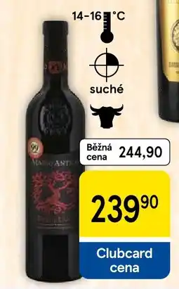 Tesco Masso Antico Primitivo Appassito nabídka