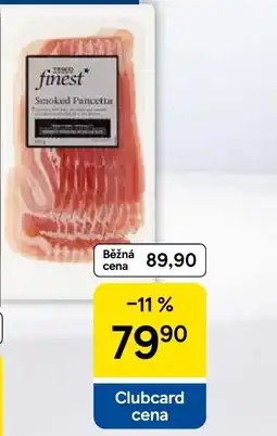 Tesco Tesco Finest Smoked pancetta nabídka
