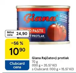 Tesco Giana Rajčatový protlak nabídka