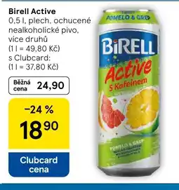 Tesco Birell Active nabídka