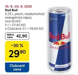 Tesco Red Bull nabídka