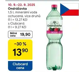 Tesco Ondrášovka nabídka