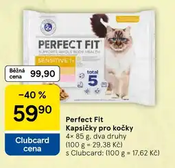 Tesco Perfect Fit Kapsičky pro kočky nabídka