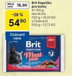 Tesco Brit Kapsičky pro kočky nabídka