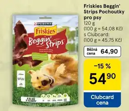 Tesco Friskies Beggin' Strips Pochoutky pro psy nabídka